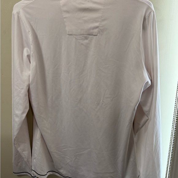 Women's White Long Sleeve Tee Deluxe Dri - Picture 2 of 6